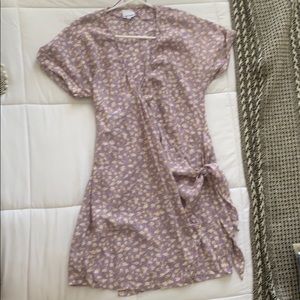 Skylar & Madison Floral Tie-Front Dress